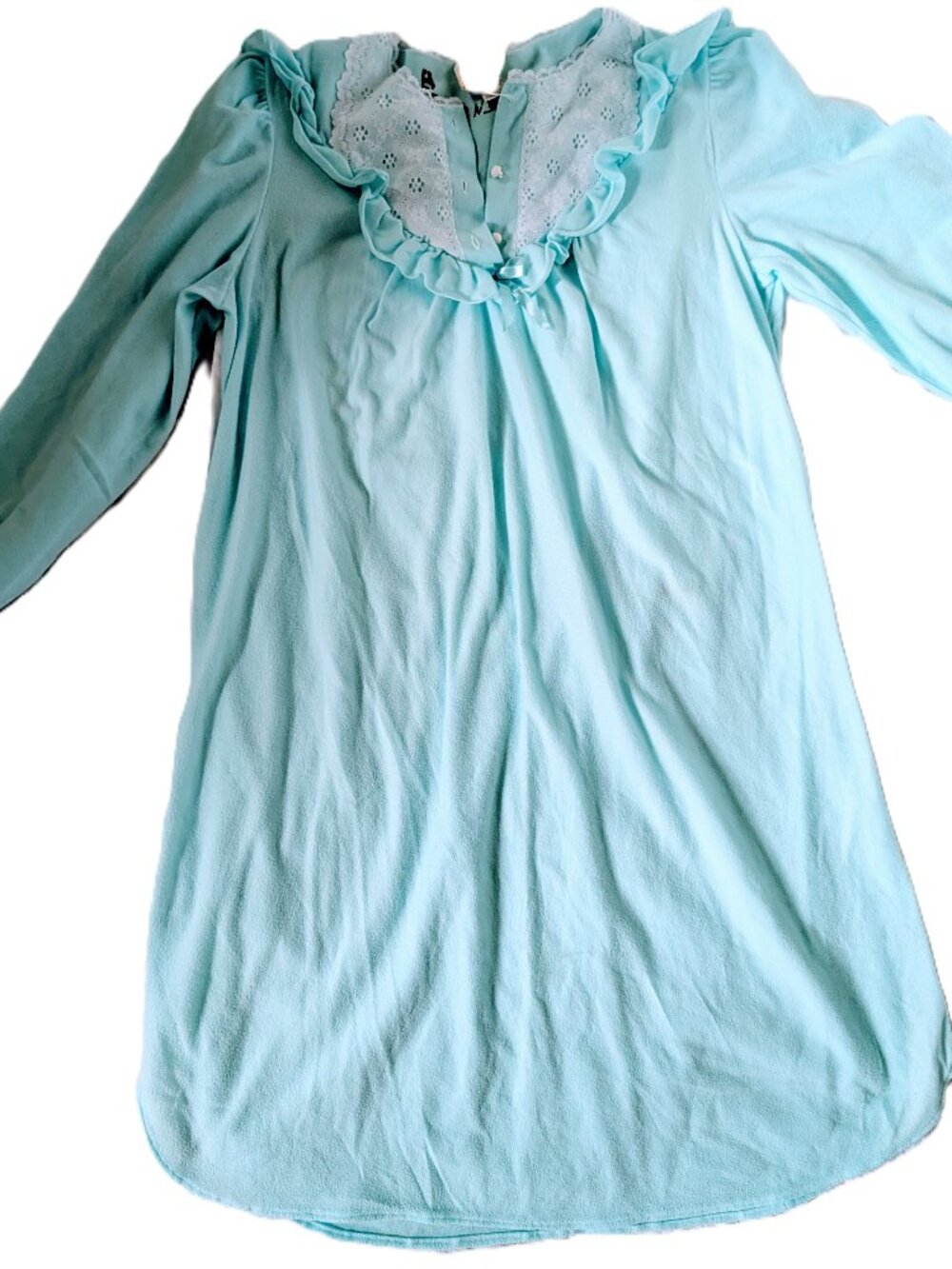 VTG Lot of 3 80s Nightgowns Robes House Dress Vanity Fair Sears M/L Cottagecore - Picture 2 of 16